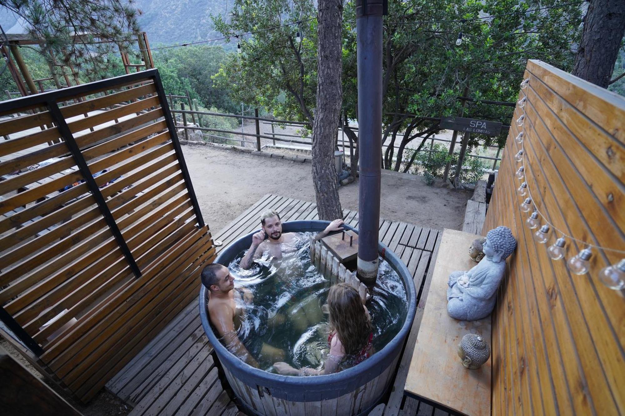 Las Lomitas De Guayacan, Cabanas Y Spa San José de Maipo Kültér fotó